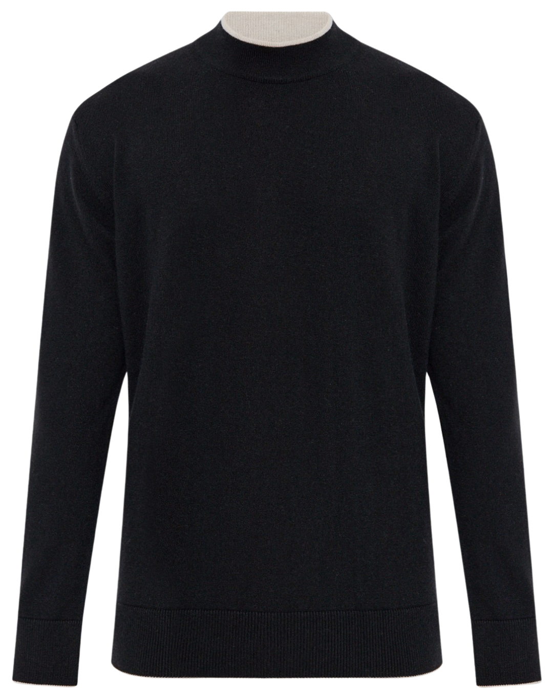 TURTLE NECK SWEATER TIPPING