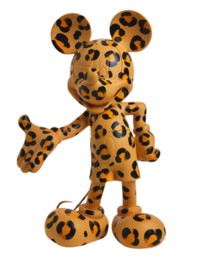 MICKEY WELCOME LEOPARD - 30 CM