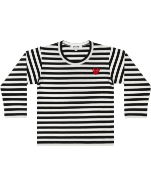 KIDS T-SHIRT RED EMBLEM KNIT