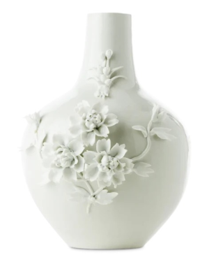 VASE 3D ROSE WHITE