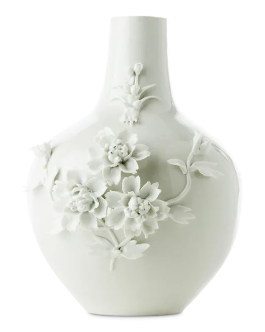 VASE 3D ROSE WHITE