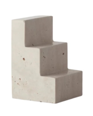 BOOKEND - TRAVERTINE