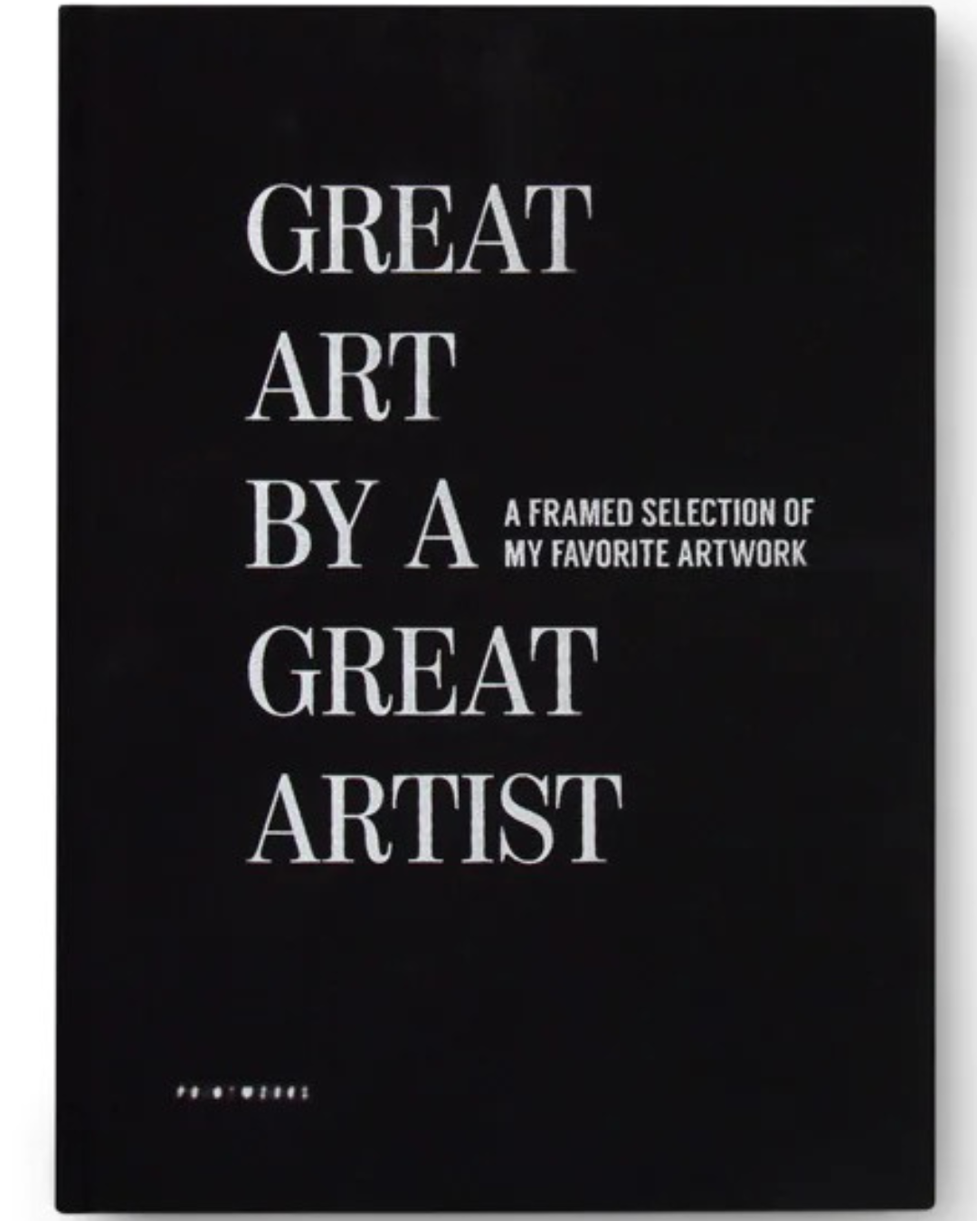 FRAME BOOK - GREAT ART, BLACK