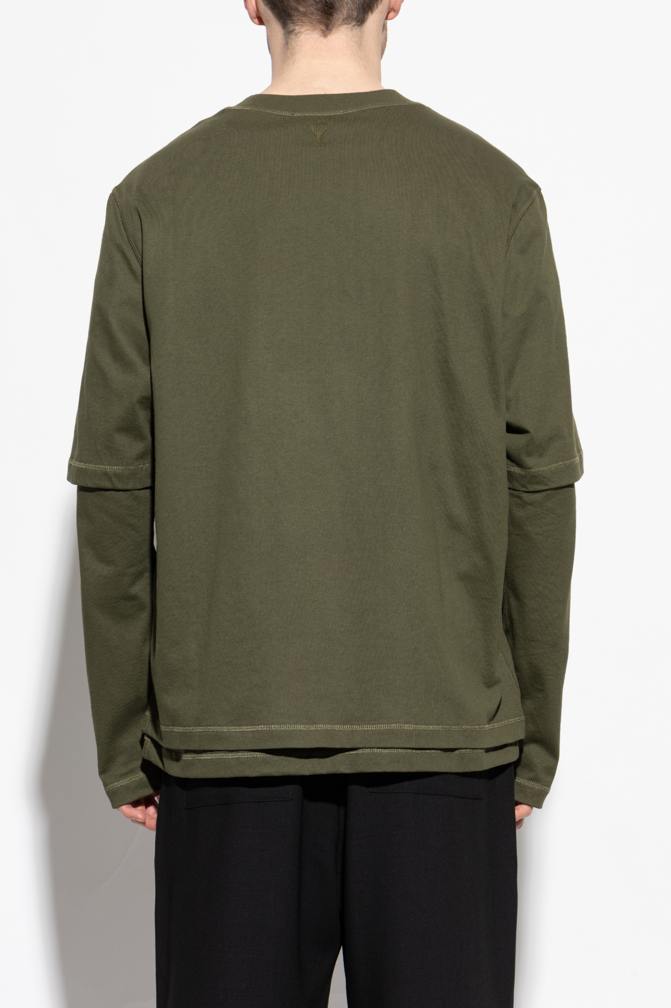 TSHIRT MANCHES LONGUES AMI ALEXANDRE MATTIUSSI - Image 4