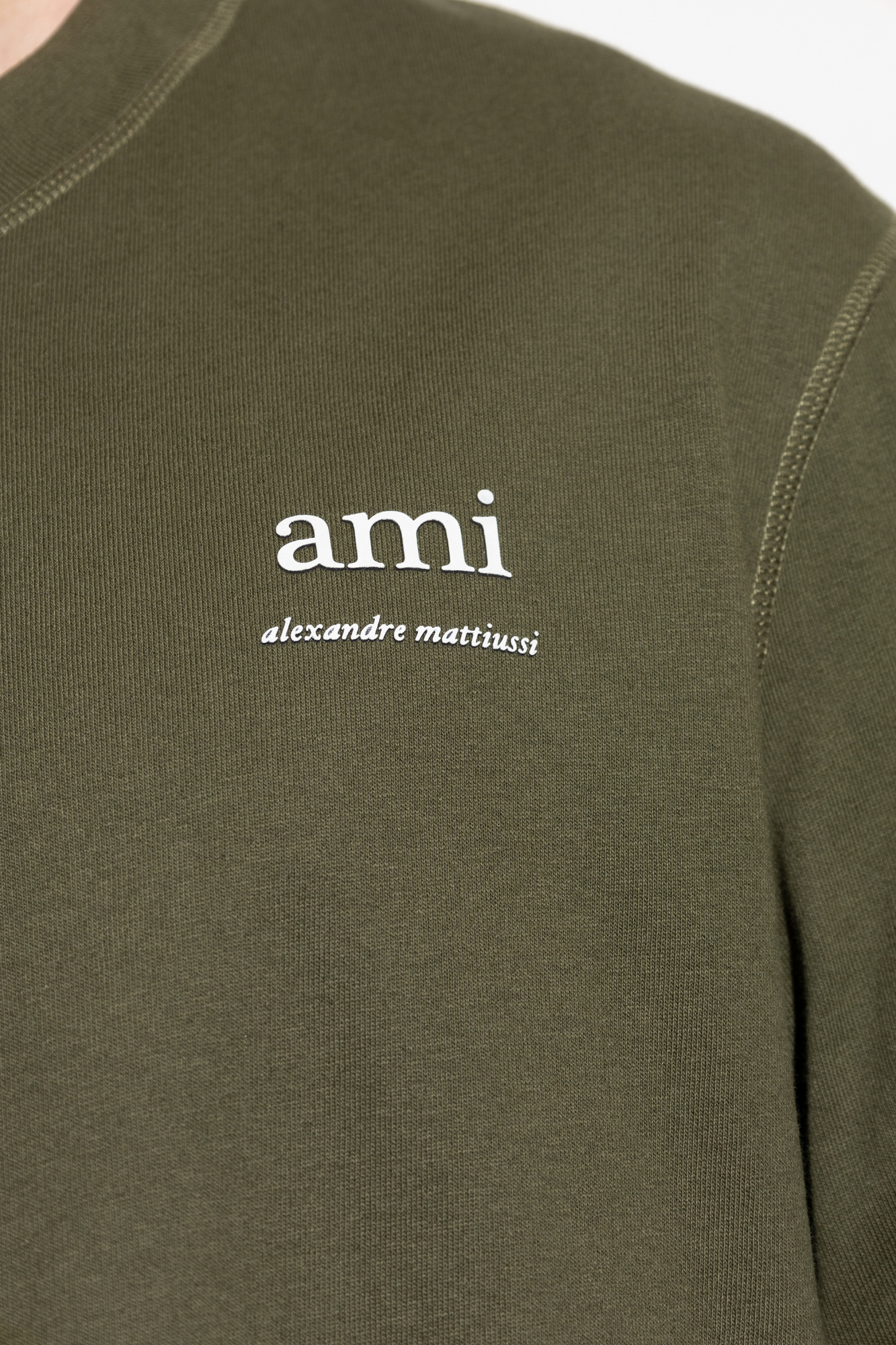 TSHIRT MANCHES LONGUES AMI ALEXANDRE MATTIUSSI - Image 3