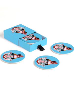 MISS FUJI SET OF 4 CERAMIC COASTERS