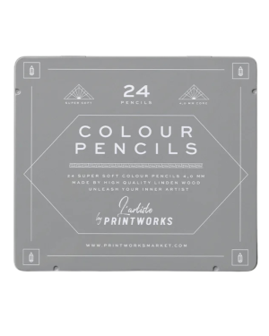 24 COLOUR PENCILS - CLASSIC