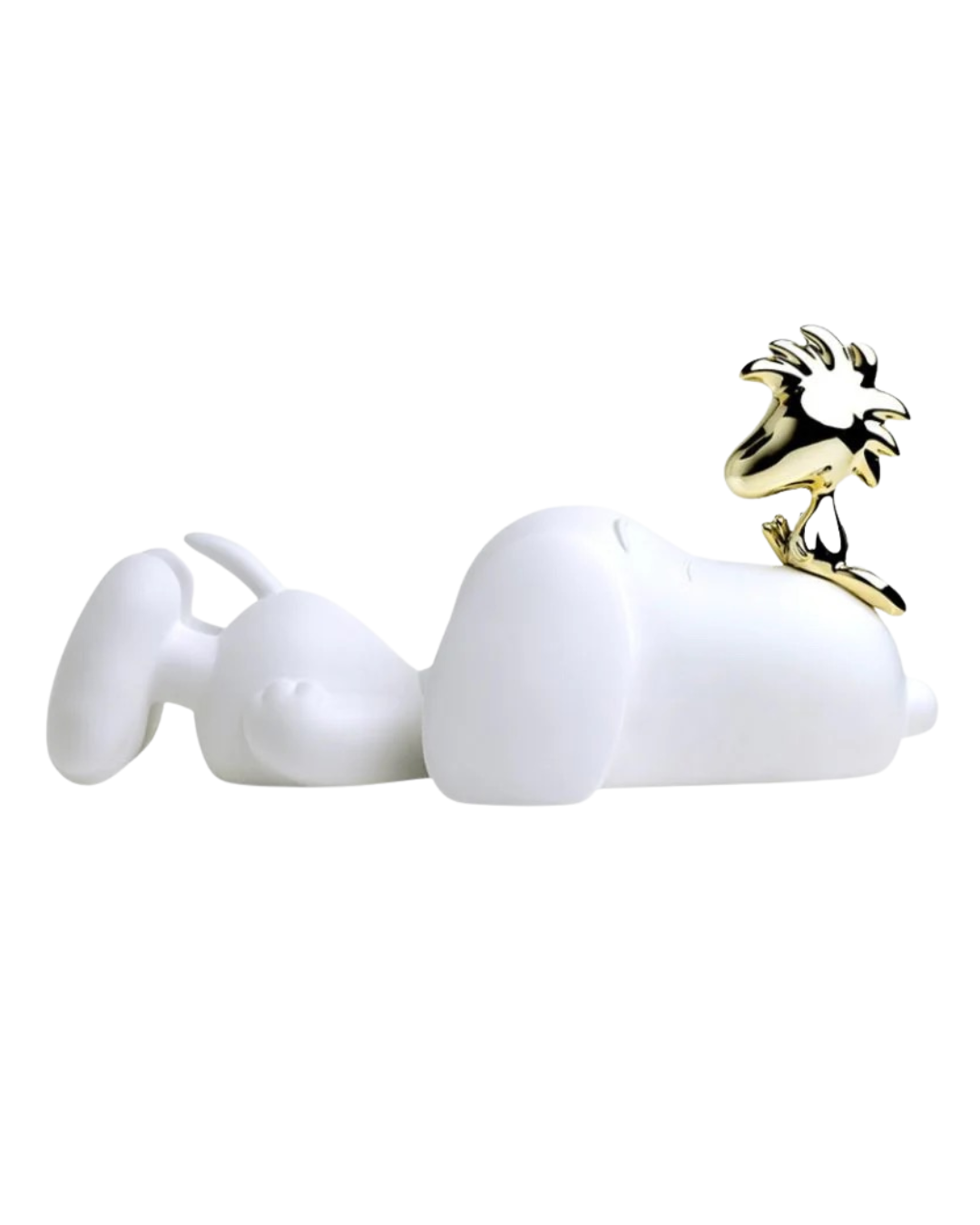 SNOOPY & WOODSTOCK BLANC MAT & CHROMEOR