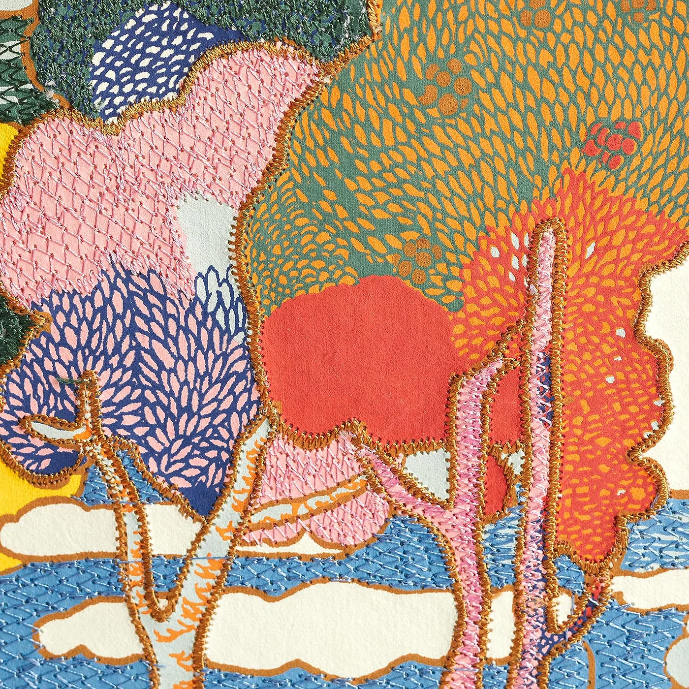 PROSPECT ROAD B5 HANDMADE EMBROIDERED JOURNAL - Image 2