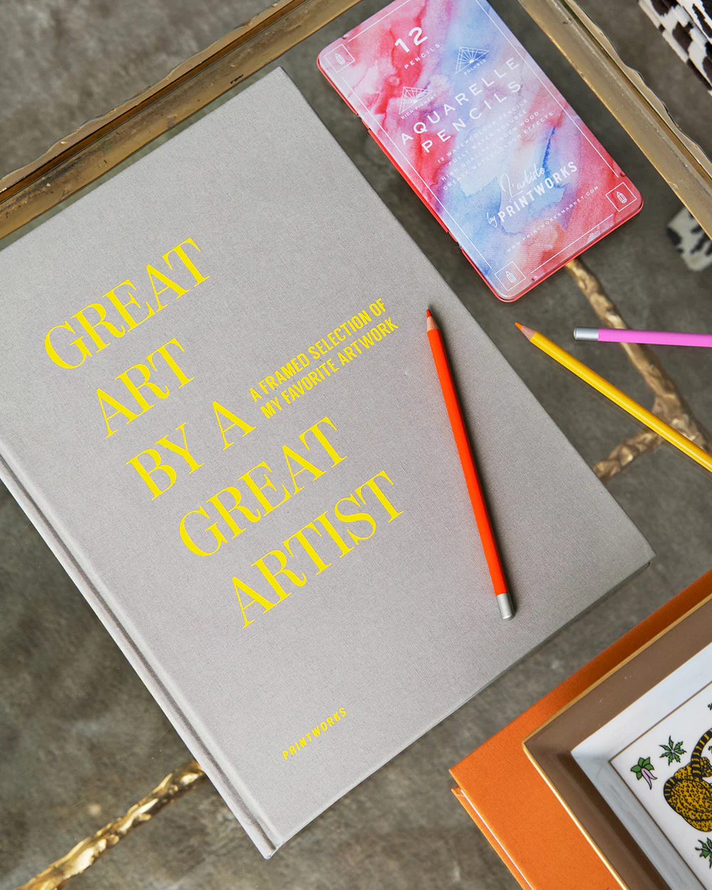 FRAME BOOK - GREAT ART, BEIGE - Image 6