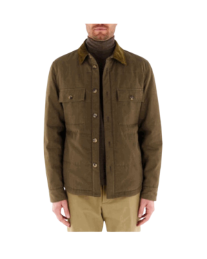 LIGHT JACKET IMBOTTITA CANVAS RAW