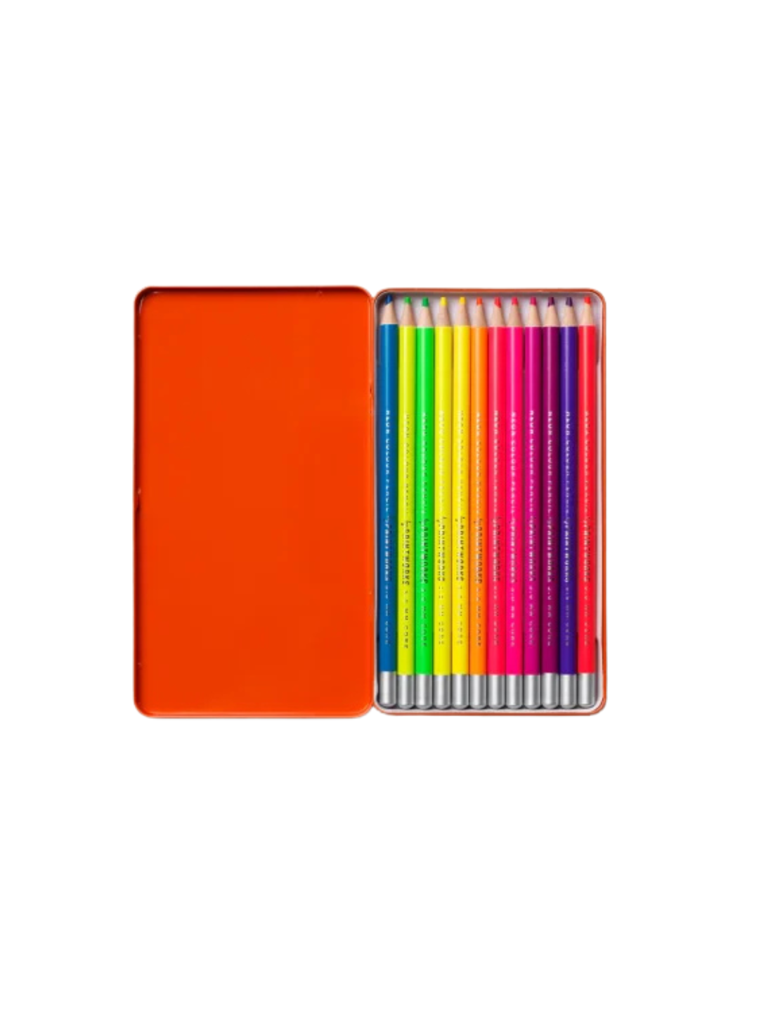 12 COLOUR PENCILS - NEON - Image 2