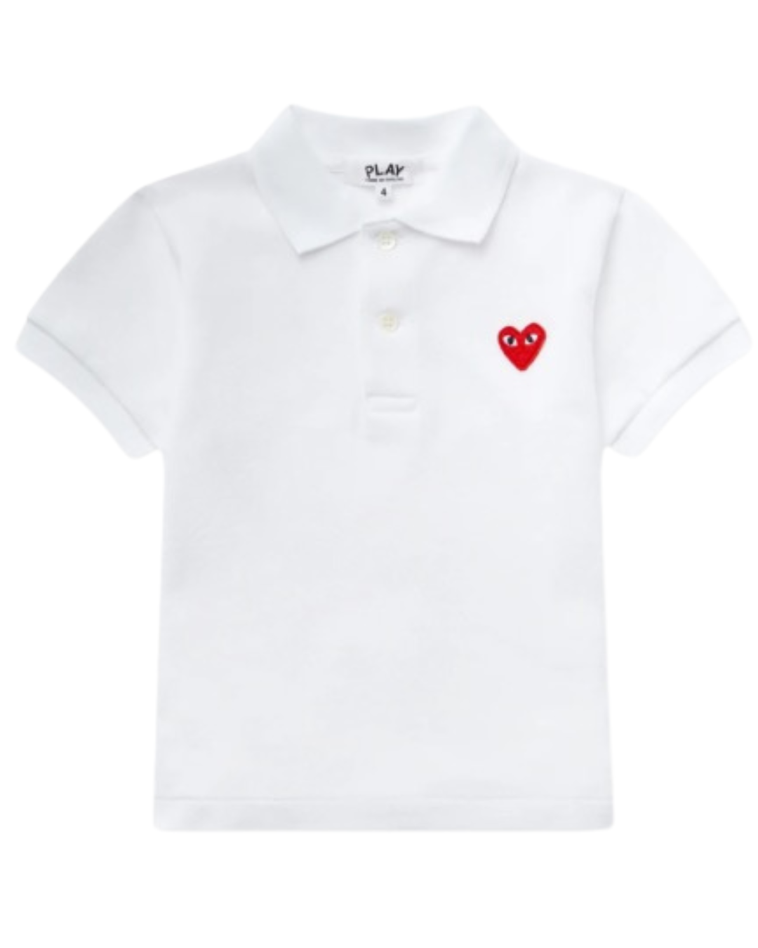 KIDS T-SHIRT RED EMBLEM KNIT