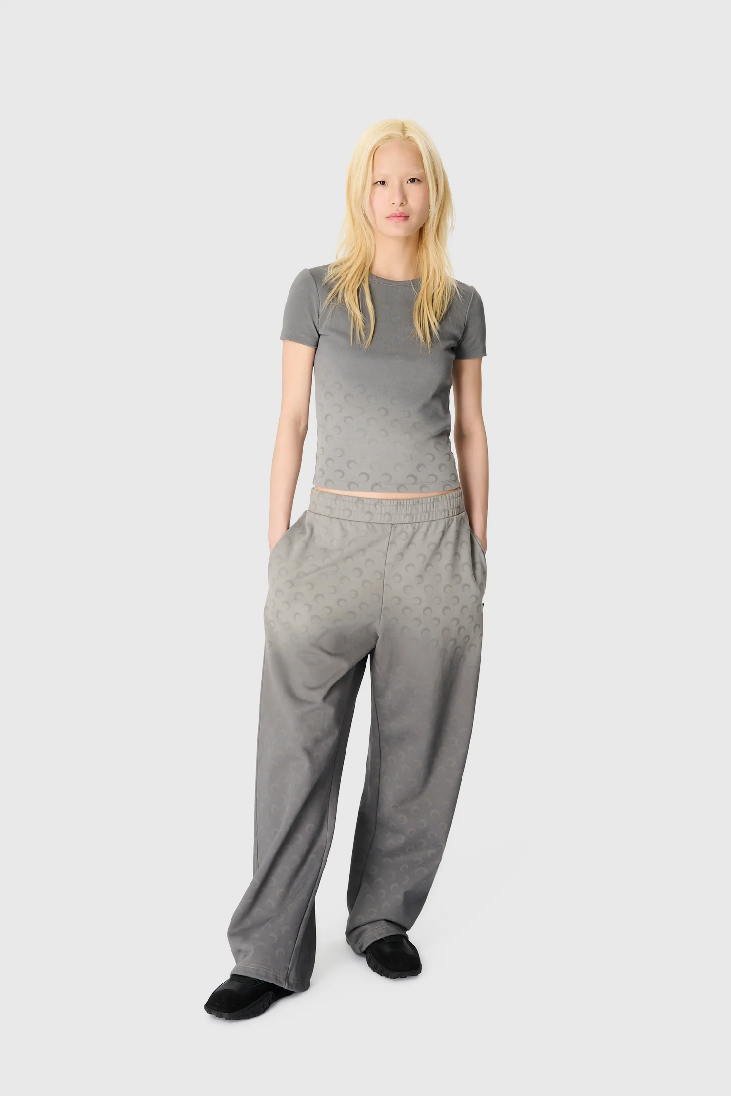 FADED MOON JERSEY BABY FIT T-SHIRT - Image 2