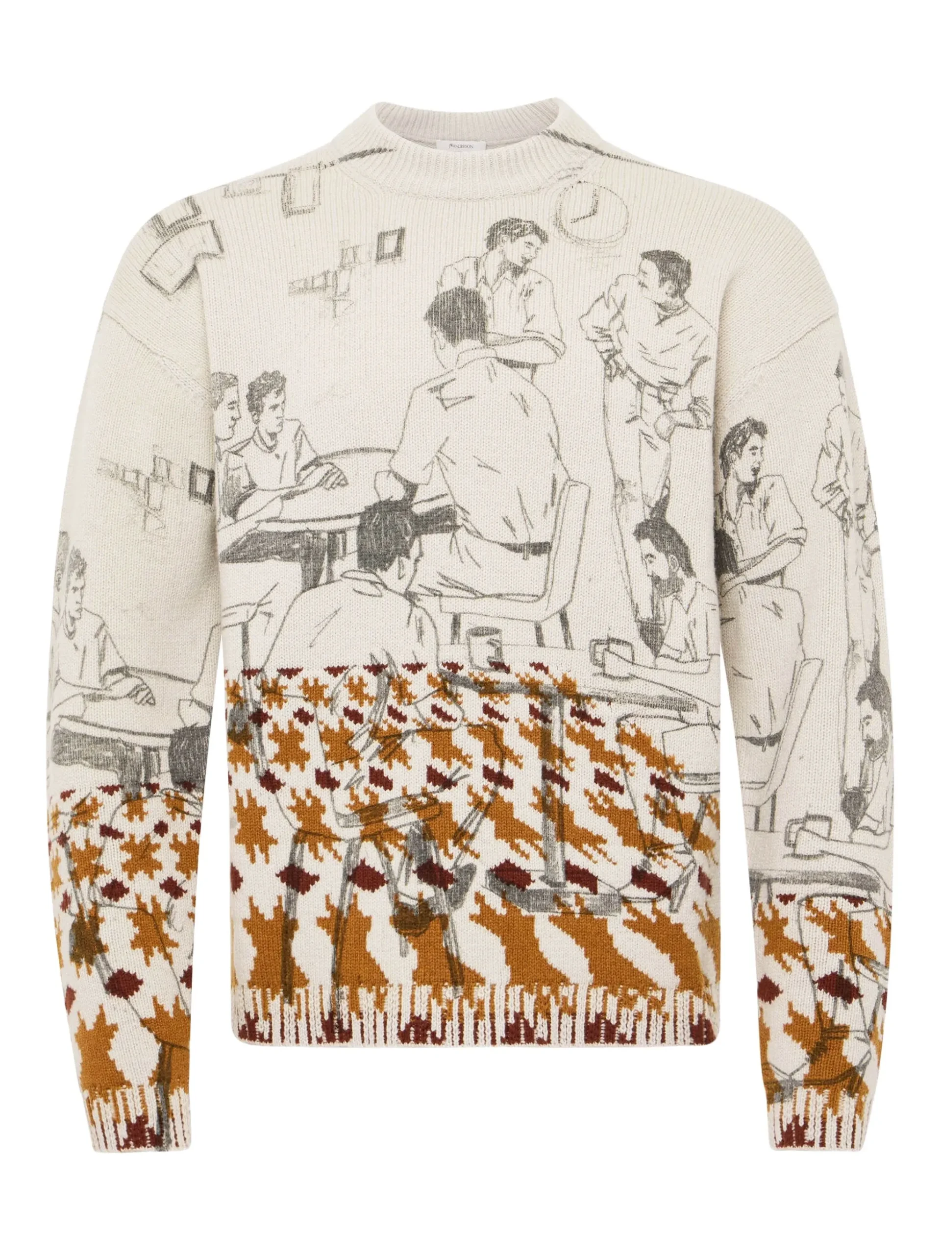PRINT JACQUARD JUMPER - Image 4
