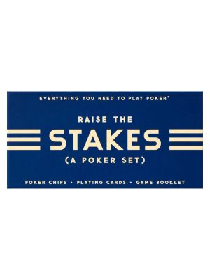 RAISE THE STAKES POKER GAME SET