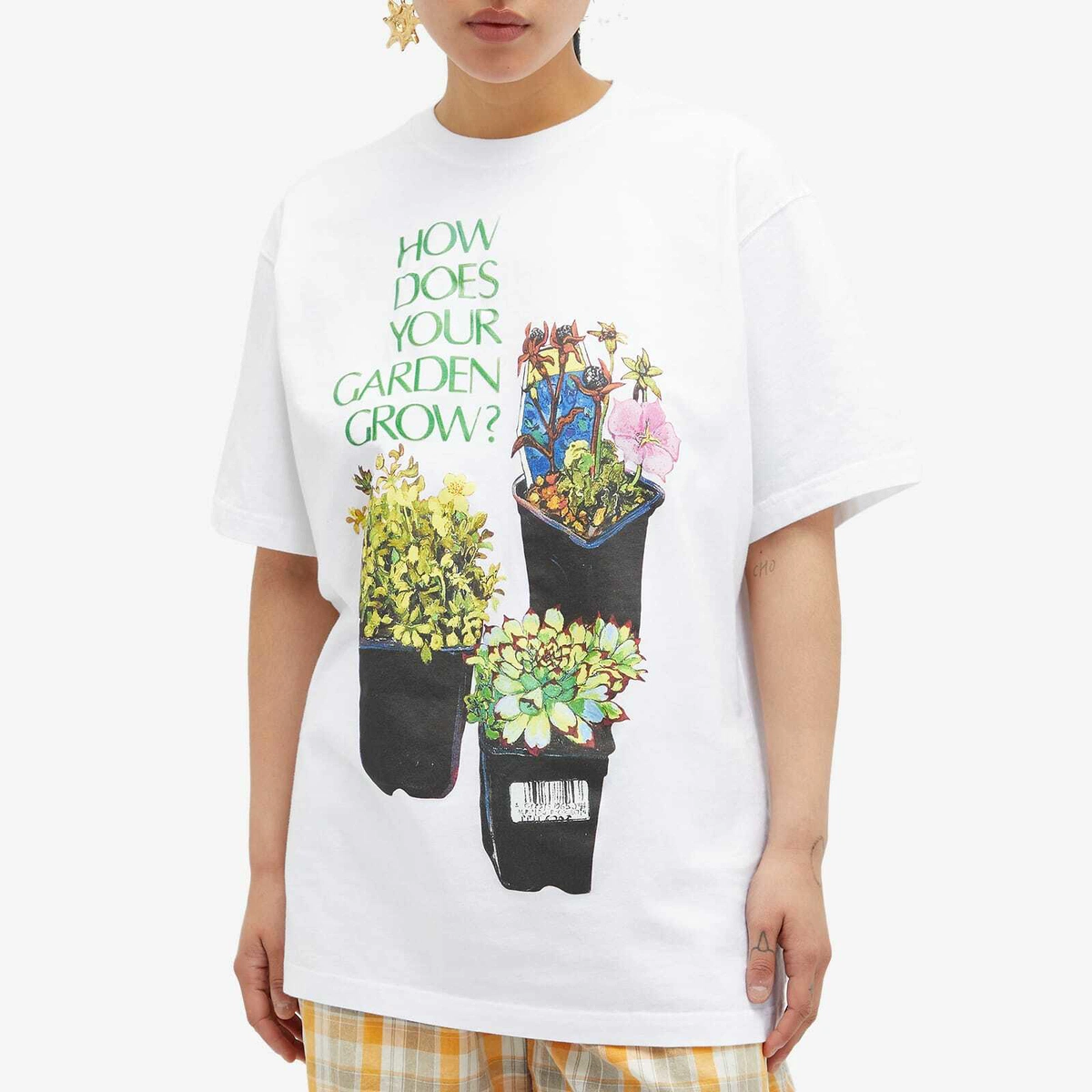 FLOWER POT PRINT OVERSIZE - Image 2