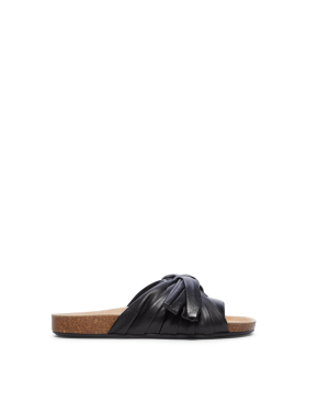 BOW FLAT SANDAL W