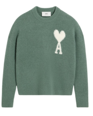 PULL COL ROND AMI DE COEUR ECRU