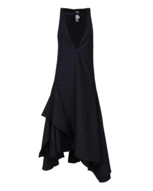 V- NECK SQUARE HEM DRESS