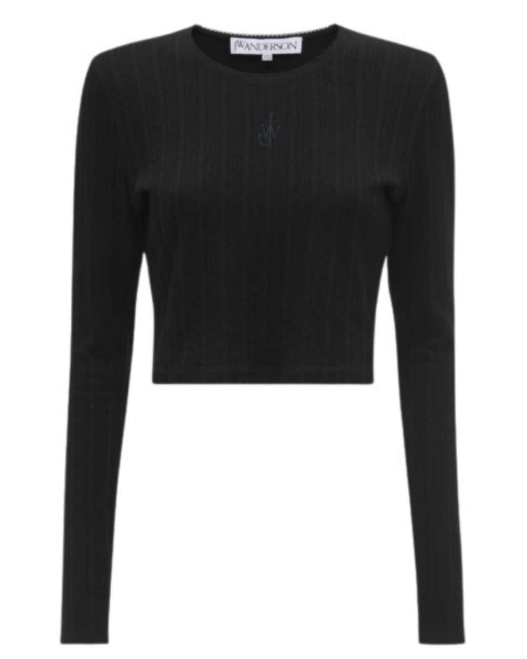 CROPPED ANCHOR EMBROIDERY