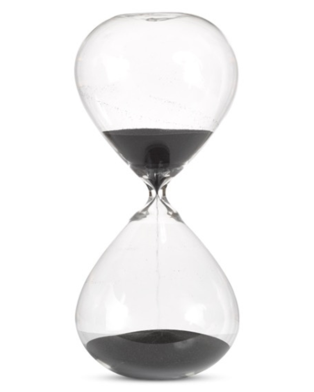 SANDGLASS BALL M BLACK