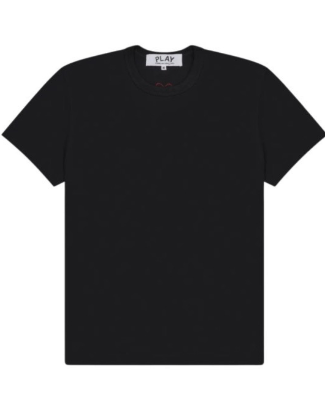 U T-SHIRT RED EMBLEM KNIT