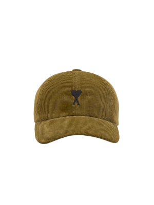 BLACK AMI DE COEUR EMBROIDERY CAP