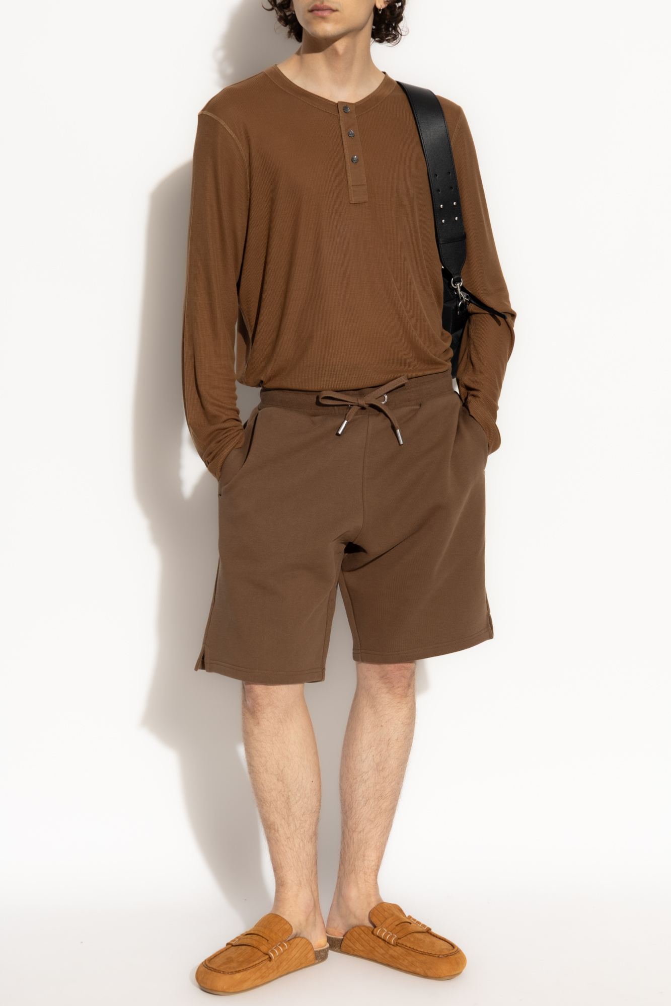 LONG SLEEVE TSHIRT WITH BUTTONED PLACKET - Image 2