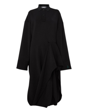 SCULPTURAL POLO DRESS