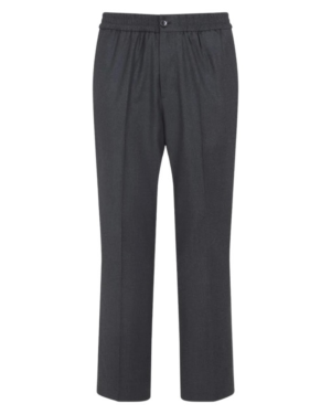 ELASTICATED WAIST TROUSERS