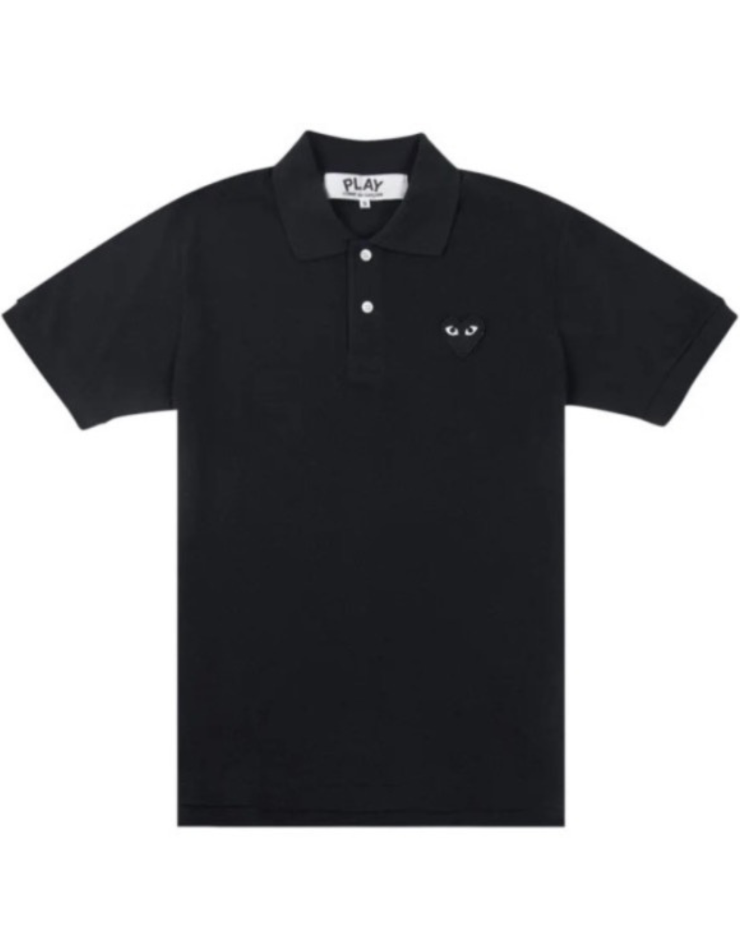 U T-SHIRT BLACK EMBLEM KNIT