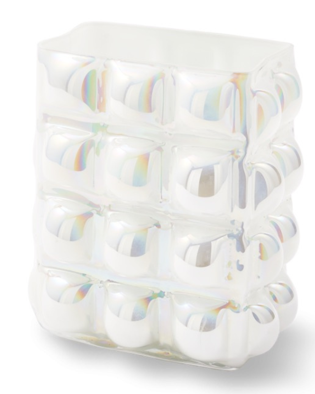 VASE BUBBLE WHITE L