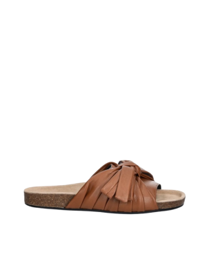 BOW FLAT SANDAL W