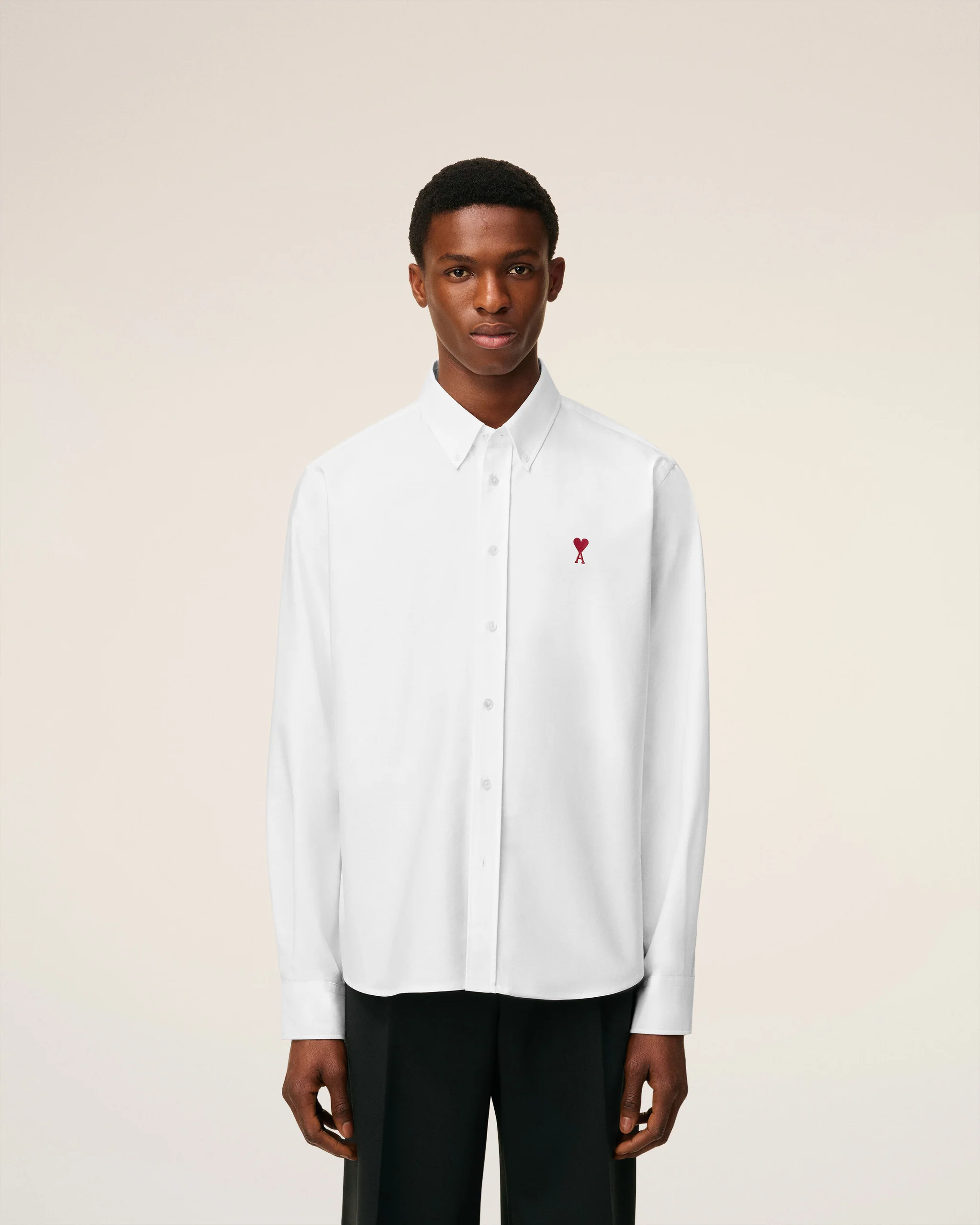 CLASSIC LONG SLEEVE SHIRT BUTTON DOWN COLLAR WITH EMBROIDERED ADC - Image 2