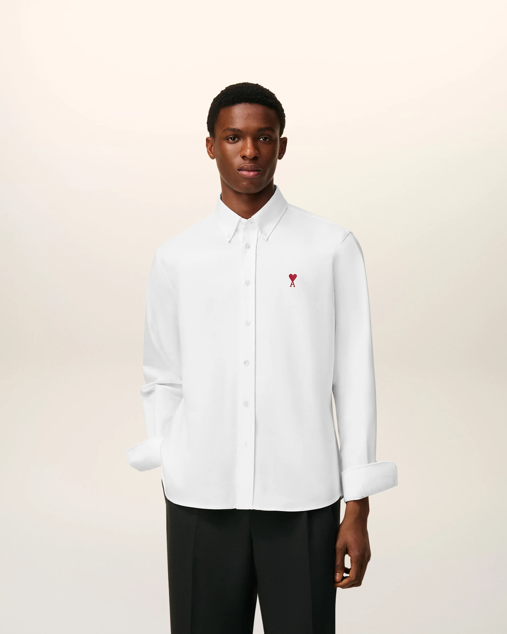 CLASSIC LONG SLEEVE SHIRT BUTTON DOWN COLLAR WITH EMBROIDERED ADC - Image 6