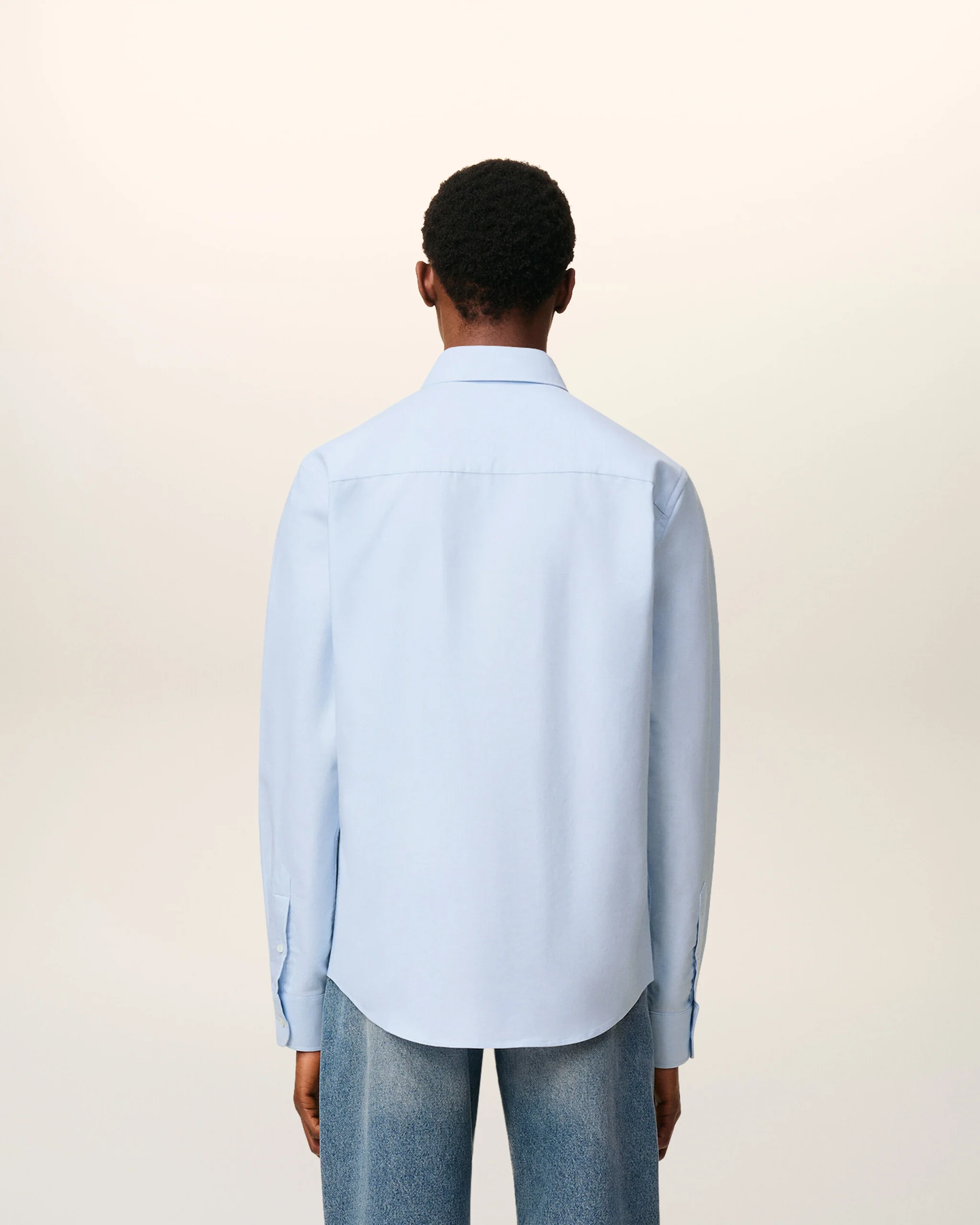 CLASSIC LONG SLEEVE SHIRT BUTTON DOWN COLLAR WITH EMBROIDERED ADC - Image 4