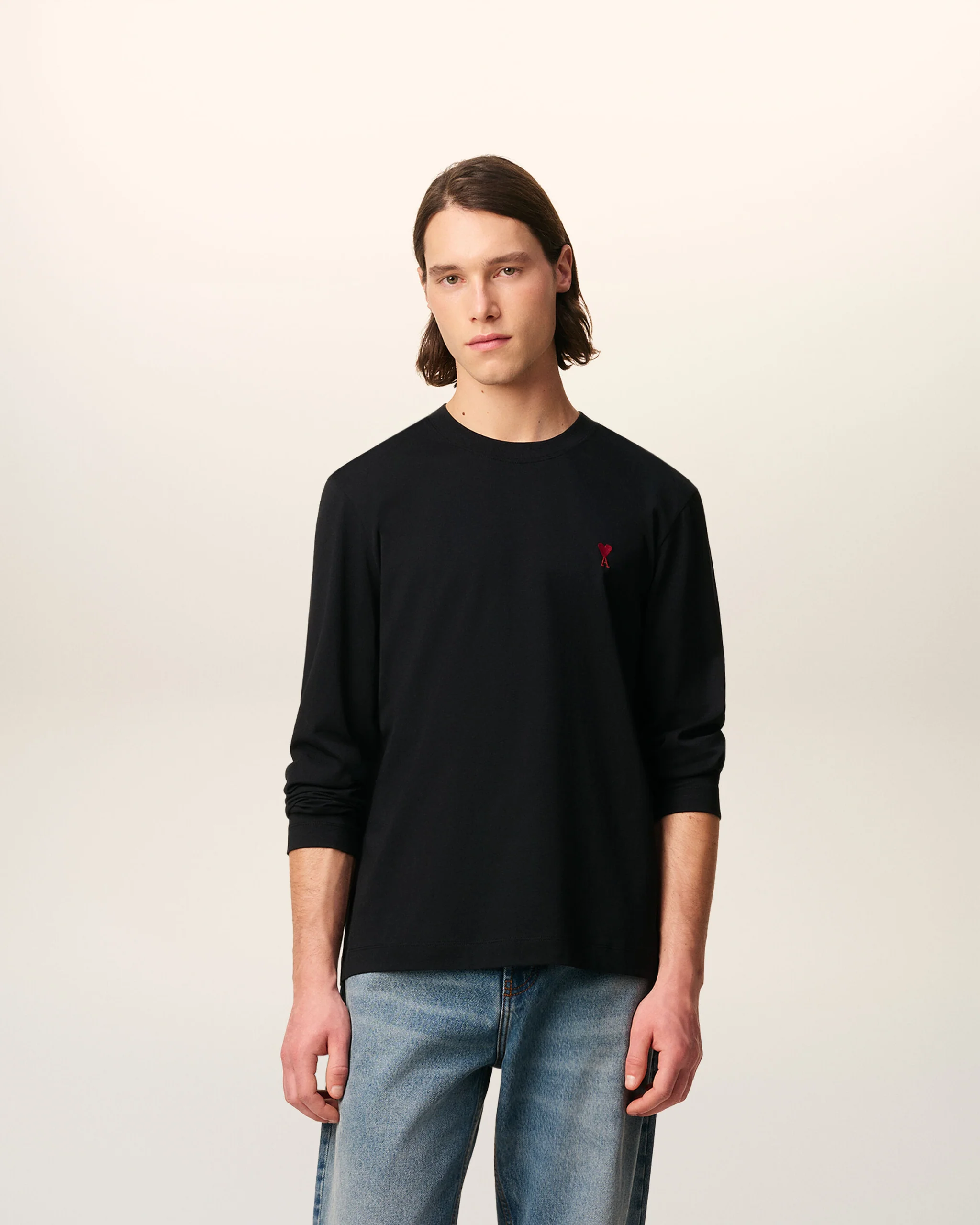 RED AMI DE COEUR LONGLSEEVES TSHIRT - Image 3