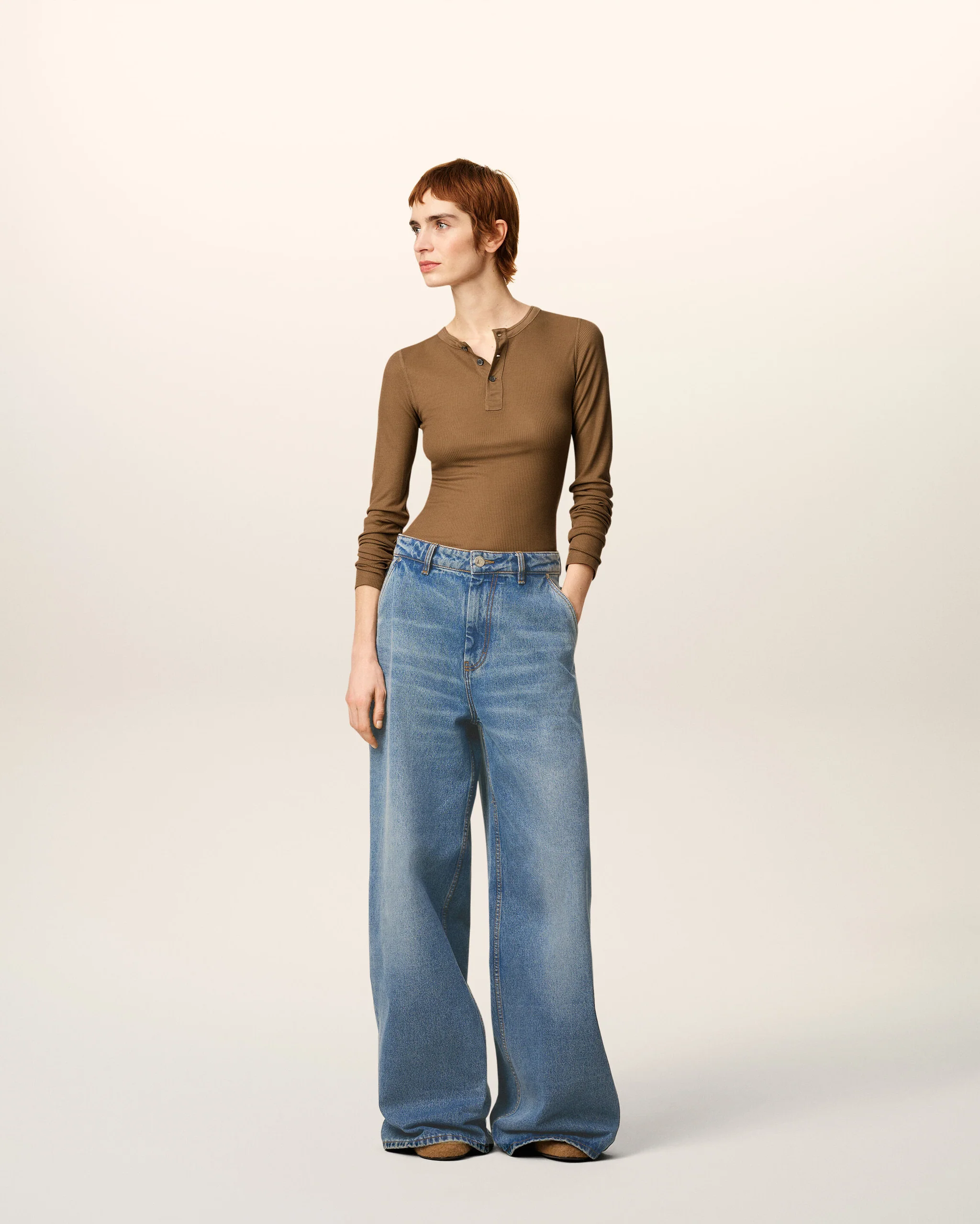 SUPER WIDE FIT JEANS - Image 2