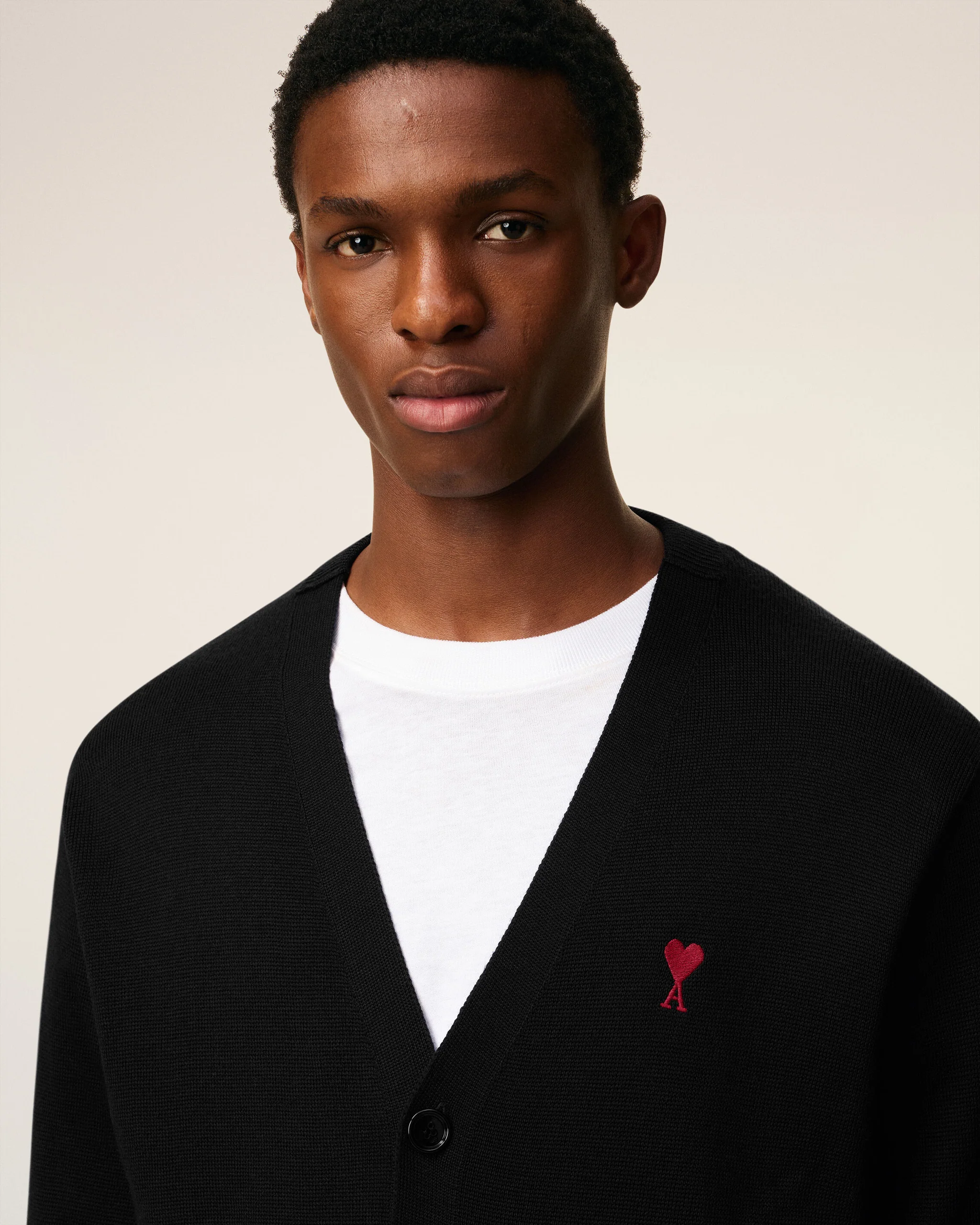 CARDIGAN WITH CONTRASTED AMI DE COEUR - Image 3