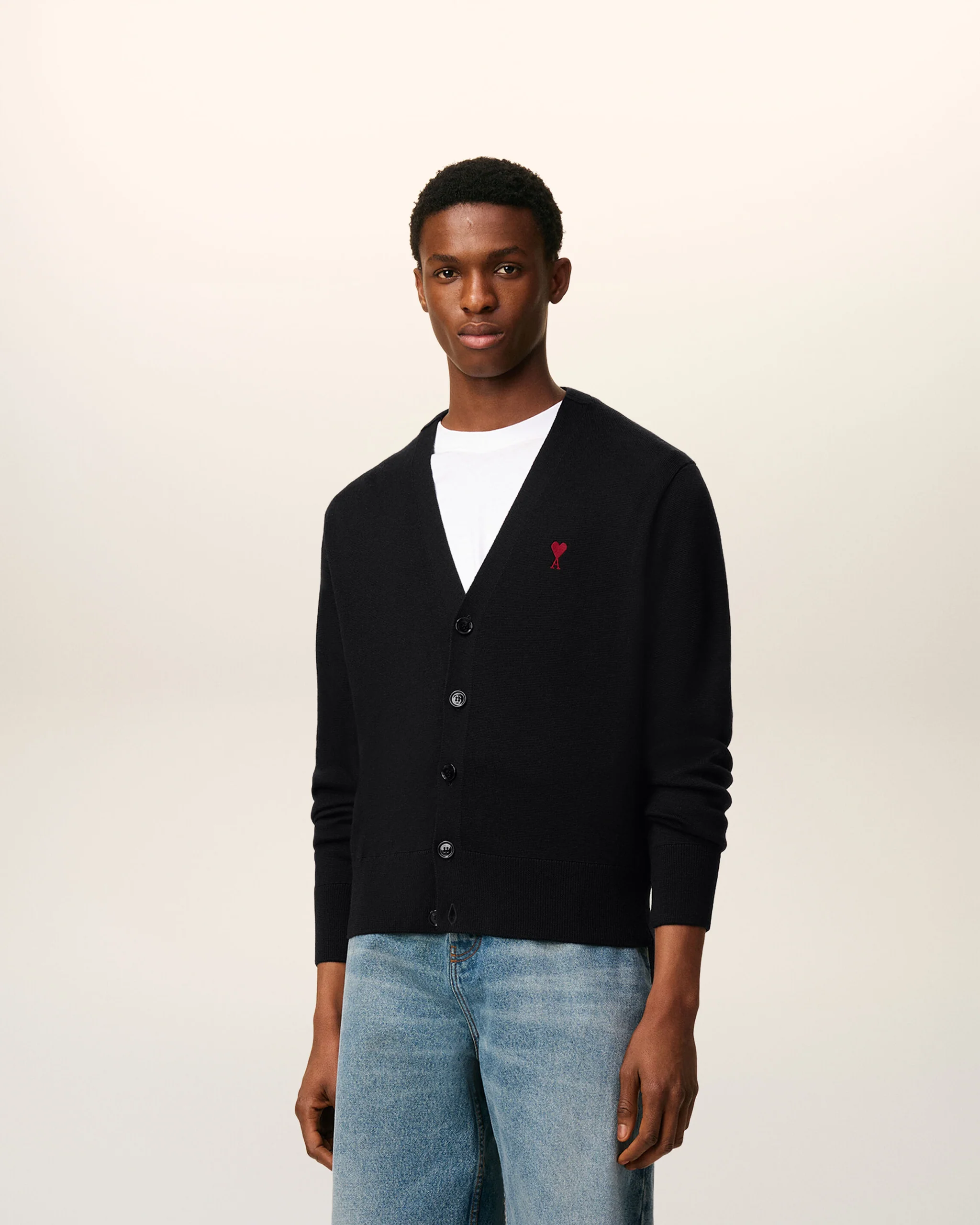 CARDIGAN WITH CONTRASTED AMI DE COEUR - Image 5