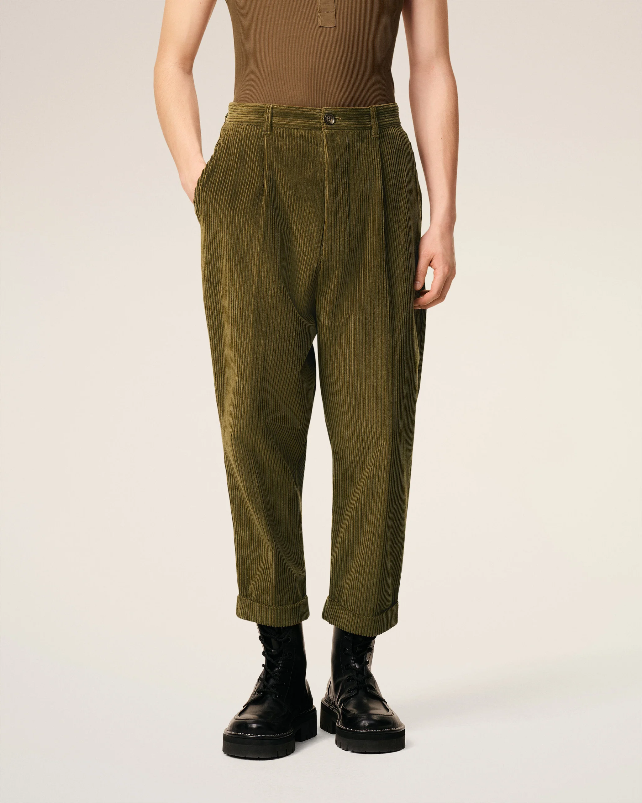 CARROT OVERSIZED TROUSERS - Image 2