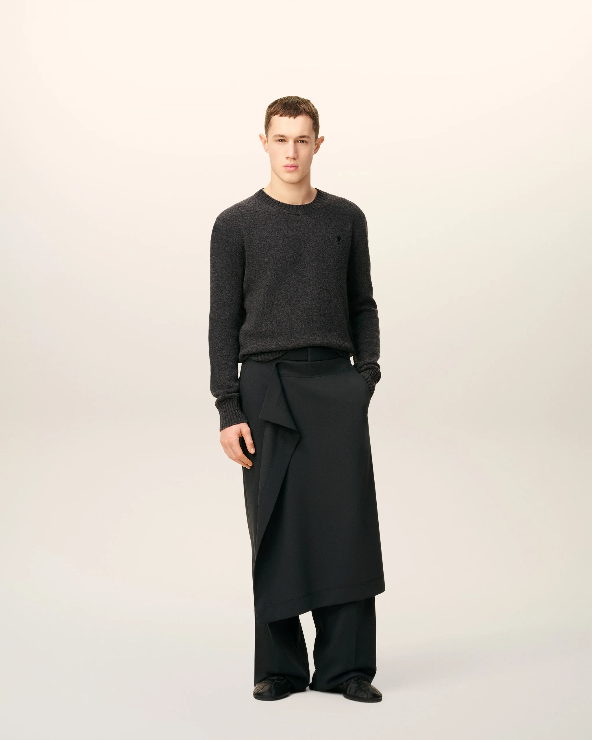 LARGE TROUSERS WITH FRONT PANEL - Image 2