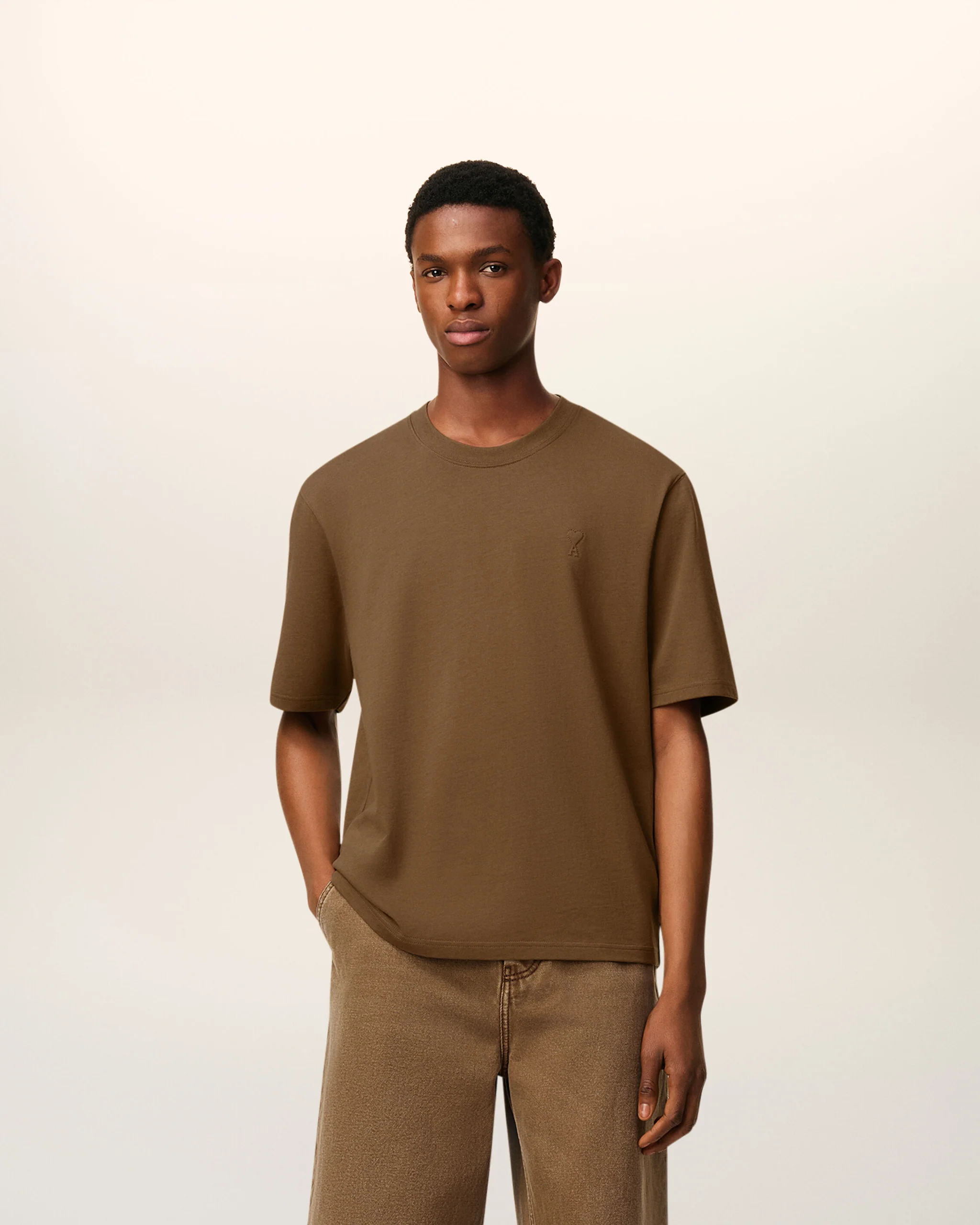 SMALL EMBOSSED AMI DE COEUR TSHIRT - Image 3