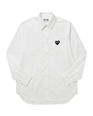 U SHIRT BLACK EMBLEM WOVEN