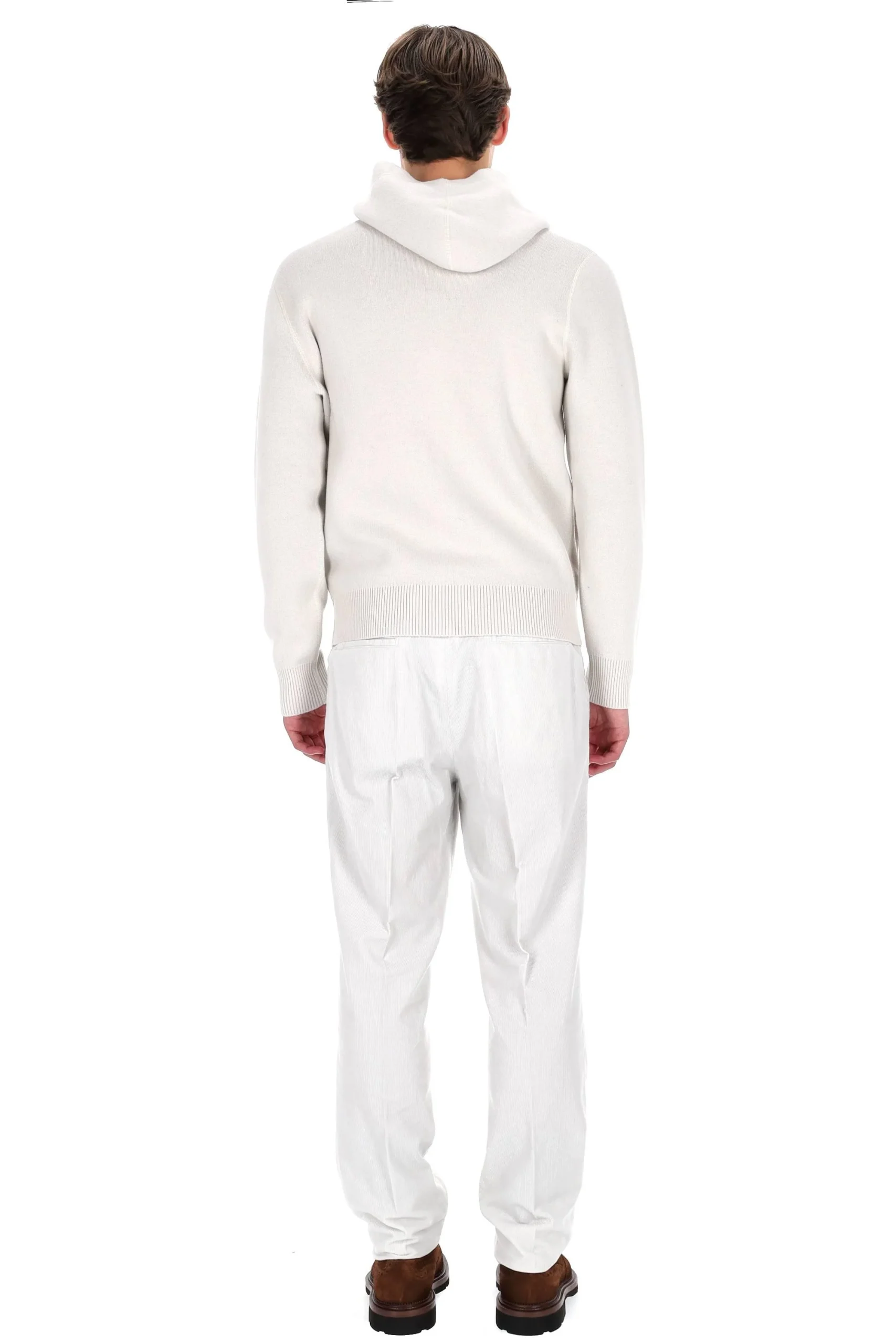 HOODED SWEATER FULL ZIP - Image 3