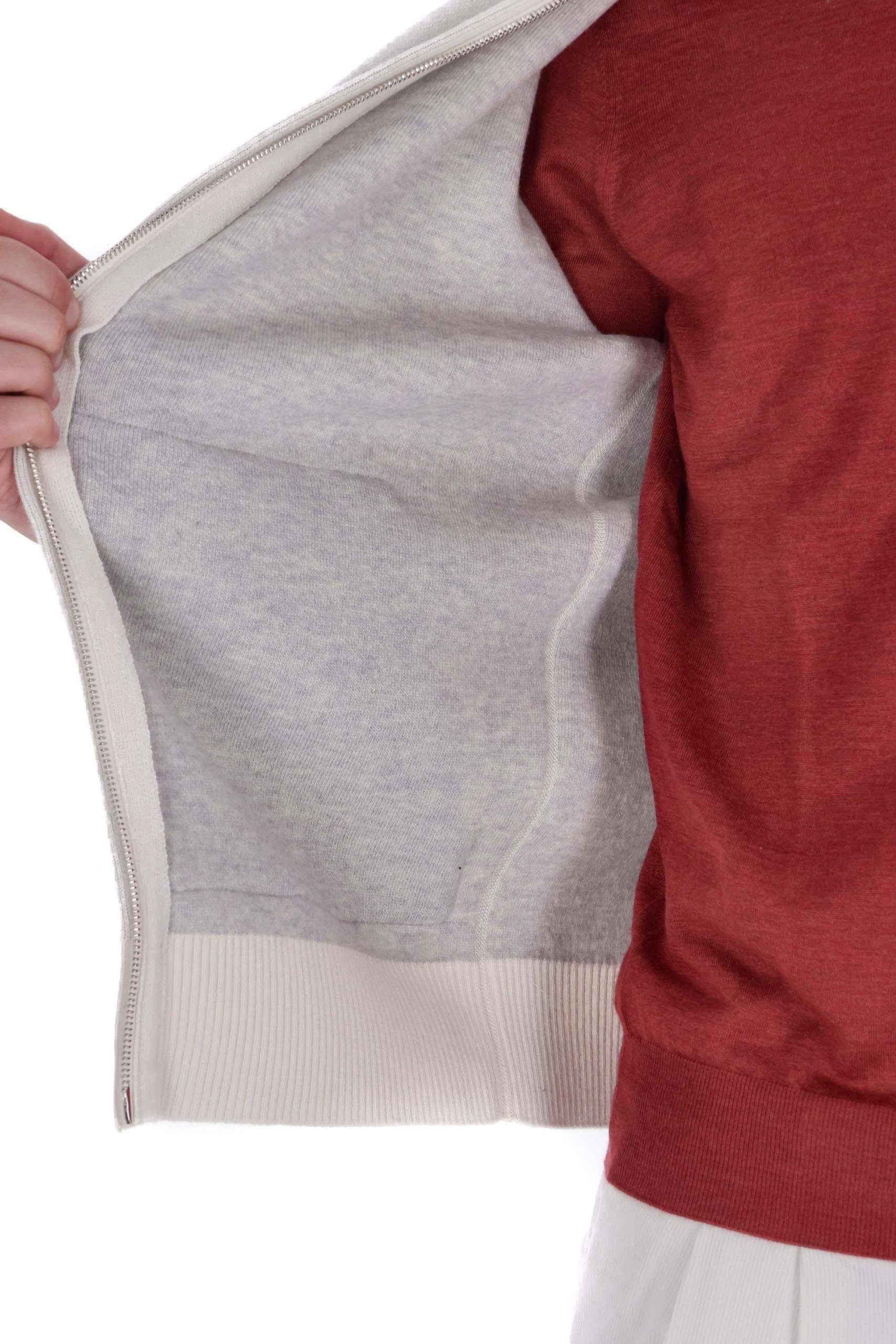 HOODED SWEATER FULL ZIP - Image 4