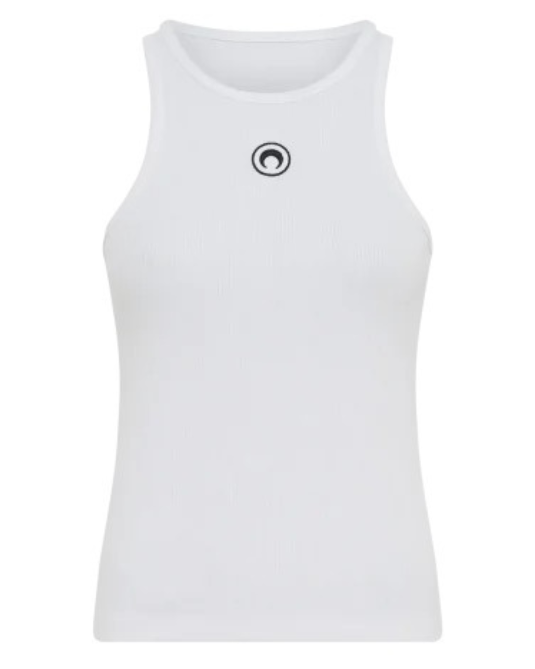 MOON LOGO RIBBED JERSEY TANK TOP