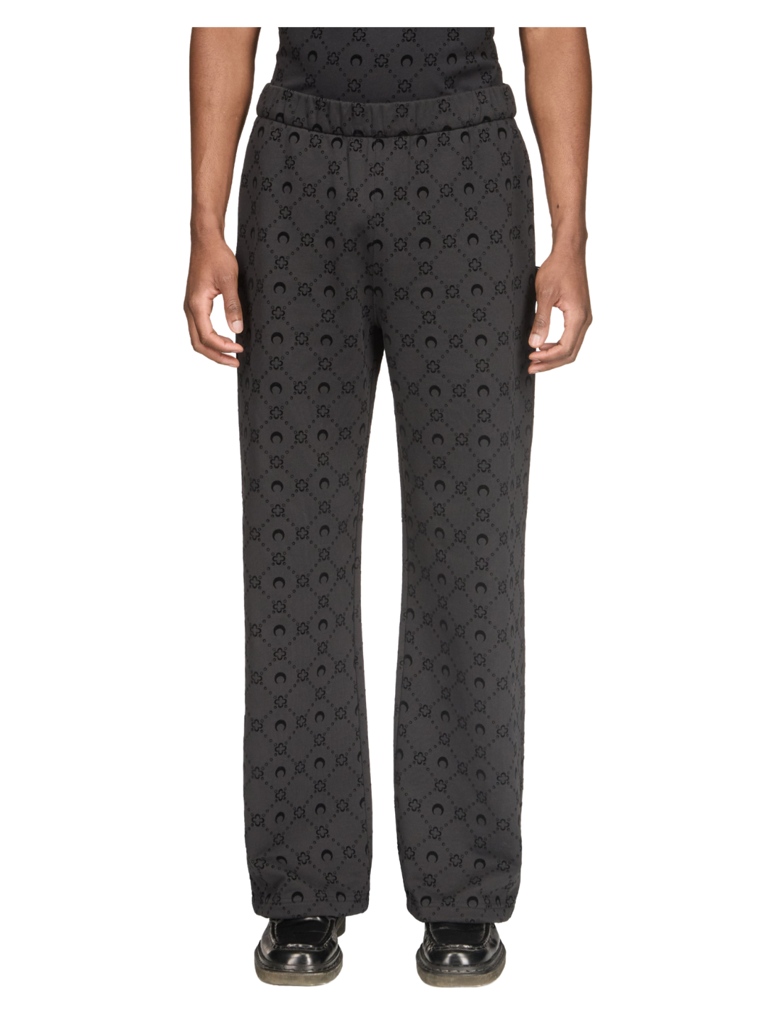 MOONOGRAM FLOCKED FLEECE SWEATPANTS - Image 2