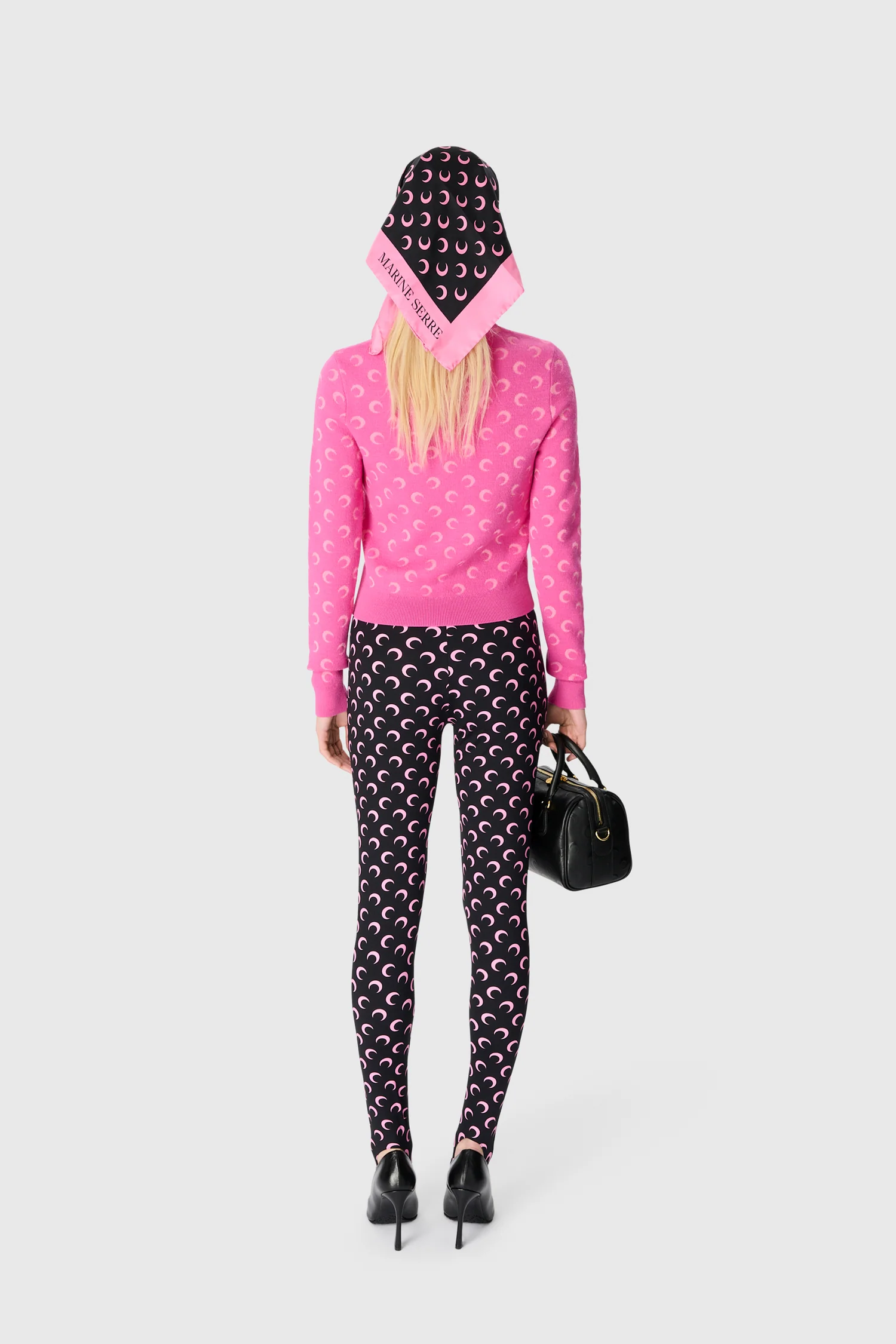 MOON PRINTED JERSEY LEGGINGS - Image 4